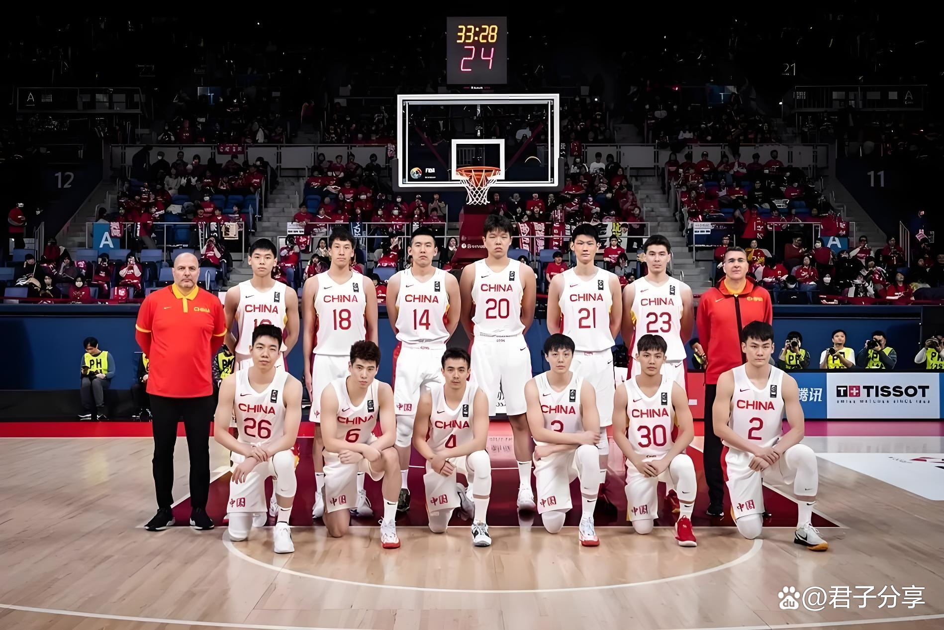 亚洲杯篮球赛揭幕，球员们展现实力