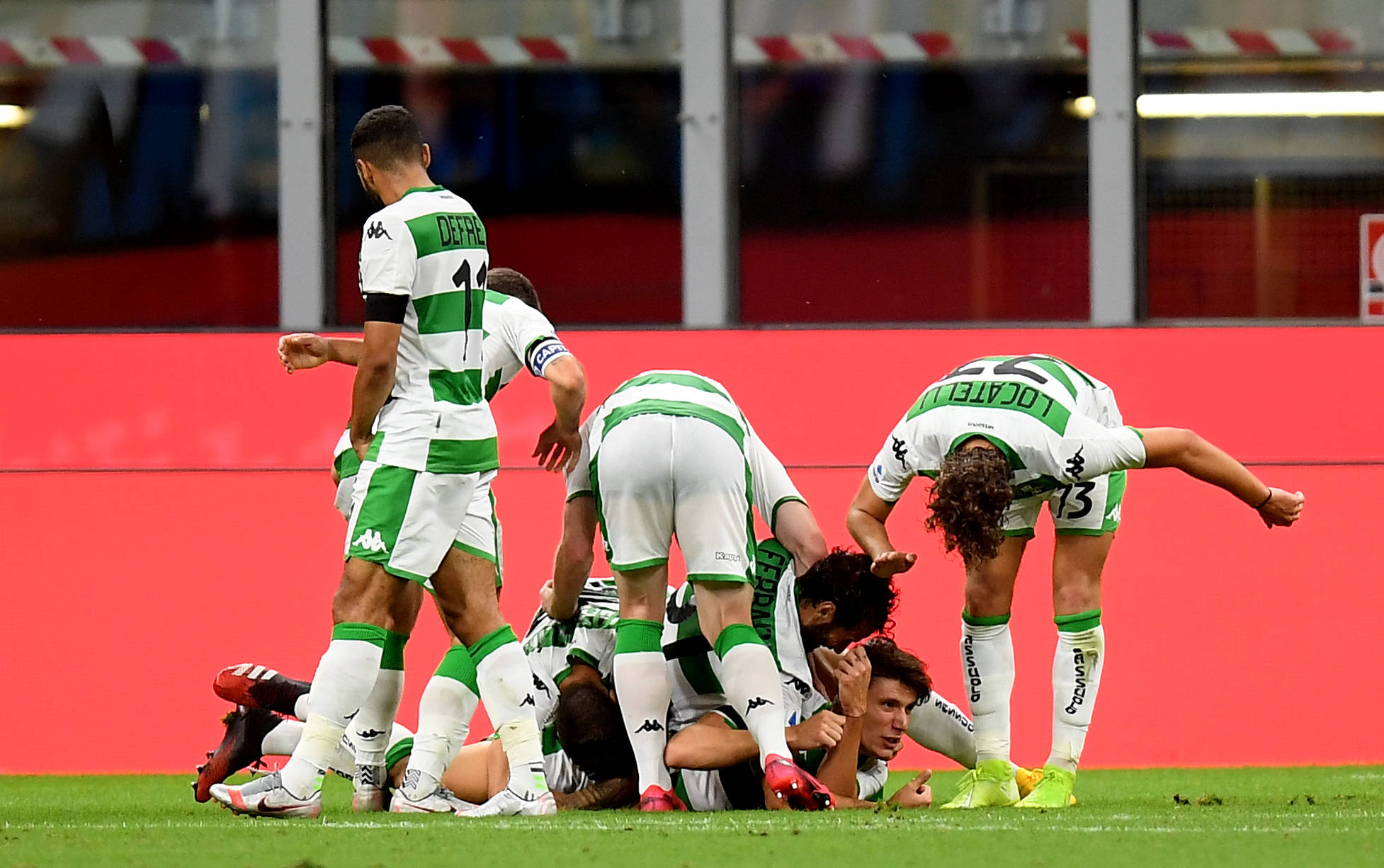 罗马主场爆冷，被萨索洛逼平