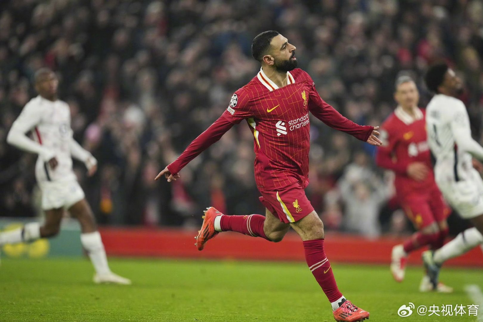利物浦四球大捧胜出，萨拉赫状态火热