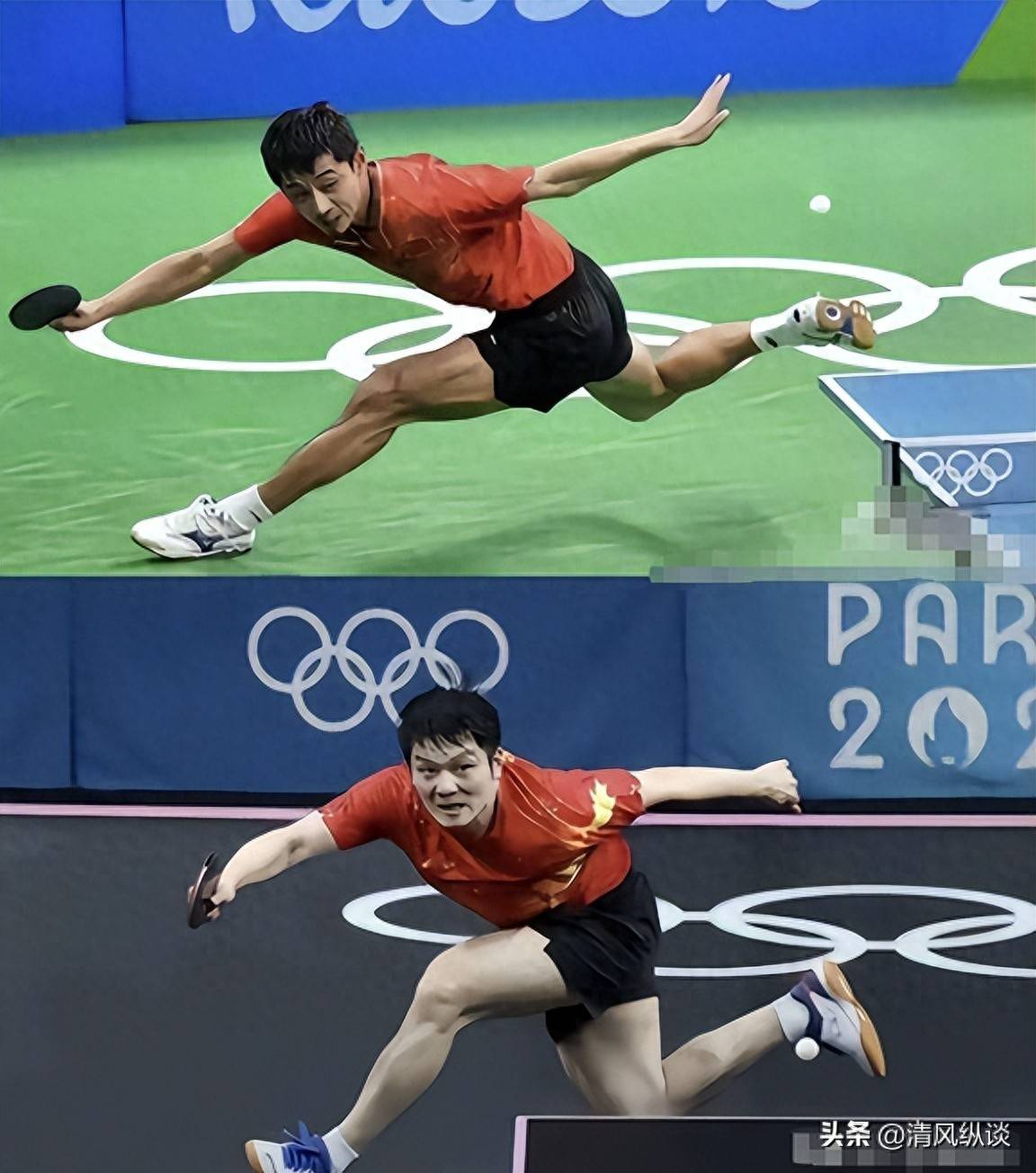 日本队鏖战法国队，张继科扛起全队